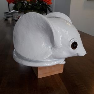 RARE VTG Anthony Freeman McFarlin Pottery Rat